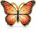 Butterfly Soft Enamel Lapel Pin – Nature Insect Wildlife Brooch Accessory for Jackets, Bags, Hats and Crafts
