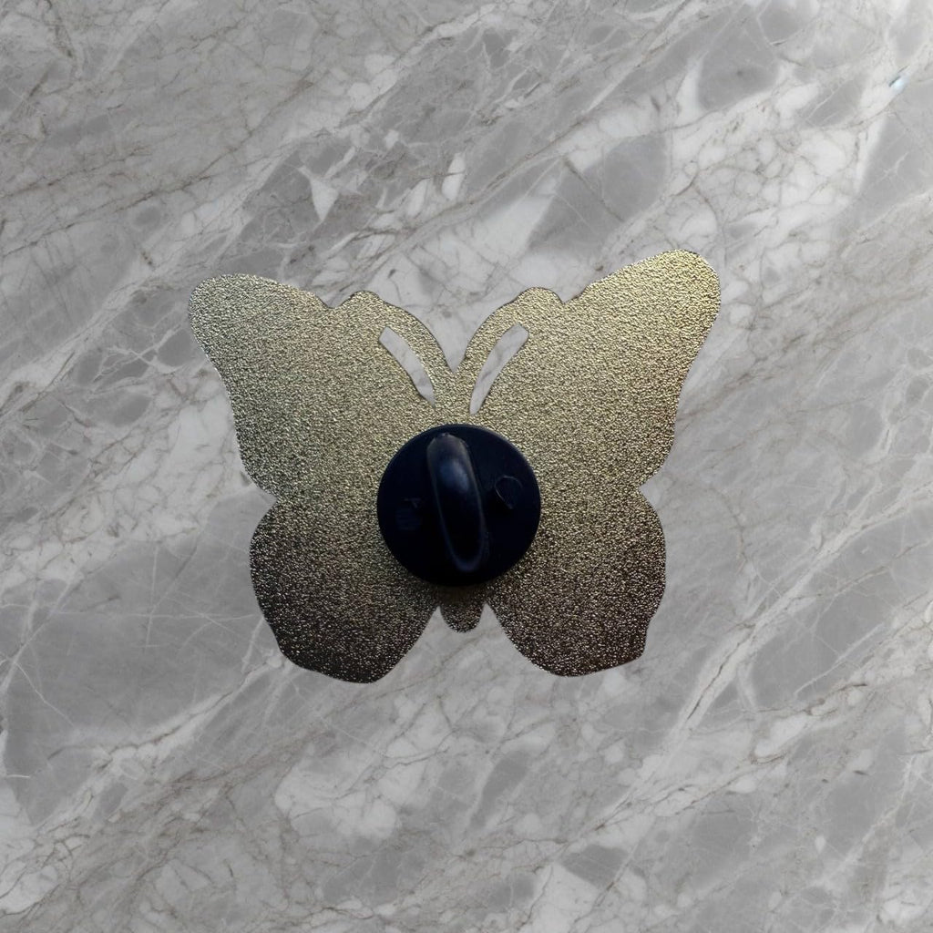 Butterfly Soft Enamel Lapel Pin – Nature Insect Wildlife Brooch Accessory for Jackets, Bags, Hats and Crafts