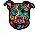 Pitbull Puppy Patch – Cute and Realistic Embroidered Dog Applique for Jackets, Backpacks, Hats, Bags, and DIY Craft Projects