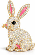 Bunny Brooch Cute Rabbit Pin Charm Jewelry Gift for Women Men