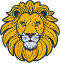 1.5" Lion Soft Enamel Lapel Pin – Wildlife Animal Brooch Accessory for Jackets, Bags, Hats and Crafts