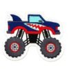 Monster Truck Patch 3.5" Iron On
