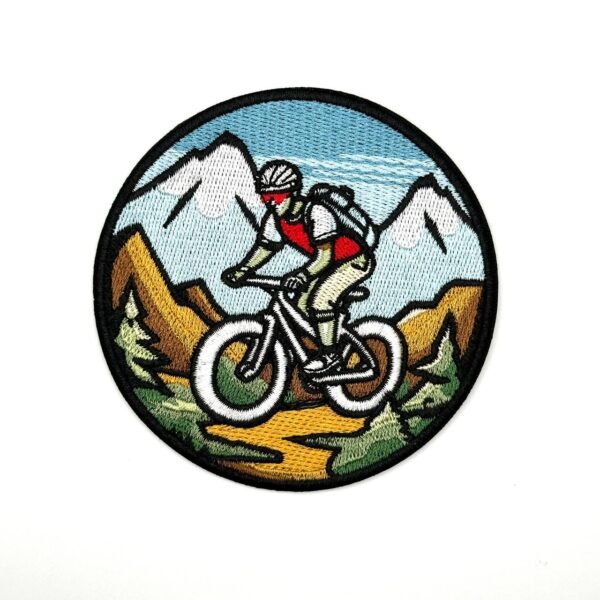 Bike Patch 3.5" Iron On