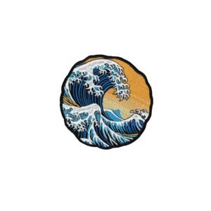 Great Wave Patch 3.5" Iron On