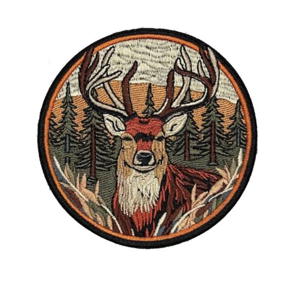 Deer Patch 3.5" Iron On