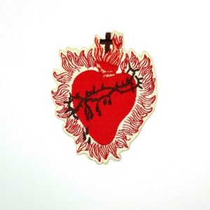 Sacred Heart Church Patch 3.5" Iron On